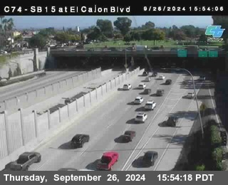 SB 15 at El Cajon Blvd