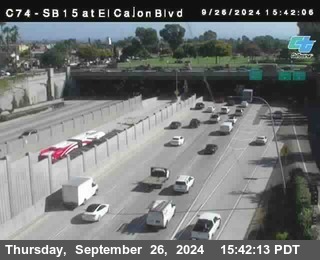 SB 15 at El Cajon Blvd