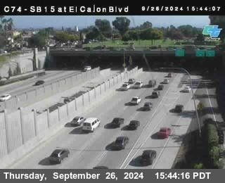 SB 15 at El Cajon Blvd