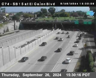 SB 15 at El Cajon Blvd