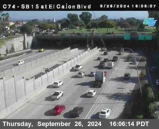 SB 15 at El Cajon Blvd