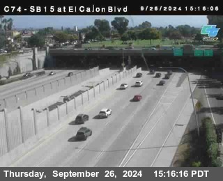 SB 15 at El Cajon Blvd