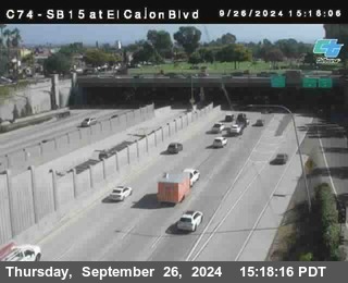 SB 15 at El Cajon Blvd