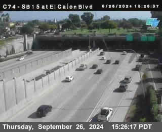 SB 15 at El Cajon Blvd