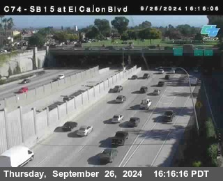 SB 15 at El Cajon Blvd