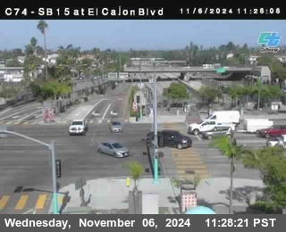 SB 15 at El Cajon Blvd