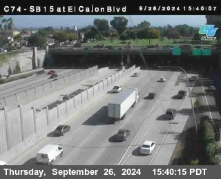 SB 15 at El Cajon Blvd