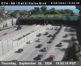 SB 15 at El Cajon Blvd