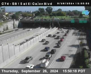 SB 15 at El Cajon Blvd