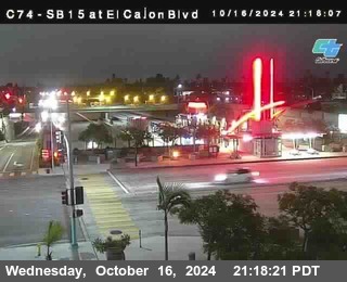 SB 15 at El Cajon Blvd