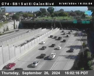 SB 15 at El Cajon Blvd