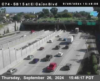 SB 15 at El Cajon Blvd