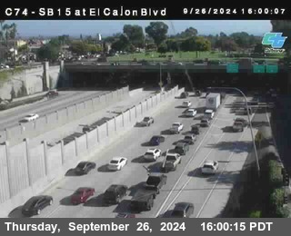 SB 15 at El Cajon Blvd