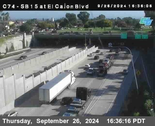 SB 15 at El Cajon Blvd