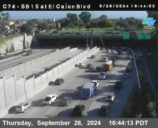 SB 15 at El Cajon Blvd