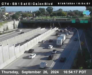 SB 15 at El Cajon Blvd