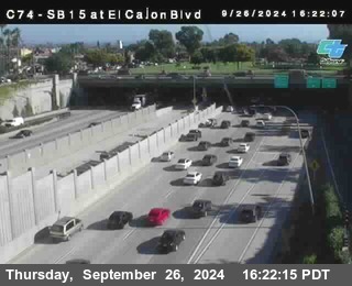 SB 15 at El Cajon Blvd