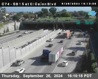 SB 15 at El Cajon Blvd