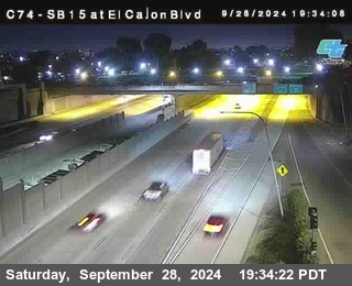 SB 15 at El Cajon Blvd