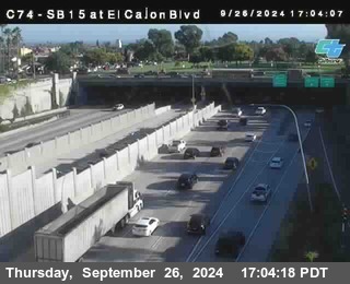 SB 15 at El Cajon Blvd