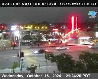 SB 15 at El Cajon Blvd