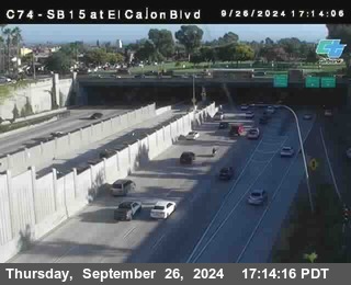 SB 15 at El Cajon Blvd