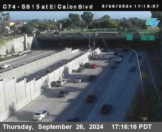 SB 15 at El Cajon Blvd