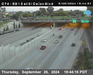 SB 15 at El Cajon Blvd