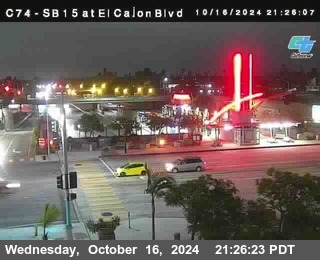 SB 15 at El Cajon Blvd