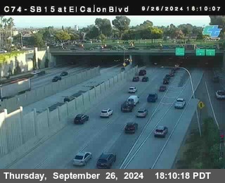 SB 15 at El Cajon Blvd