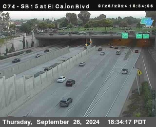 SB 15 at El Cajon Blvd