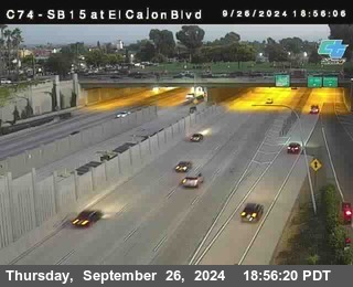 SB 15 at El Cajon Blvd