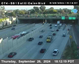 SB 15 at El Cajon Blvd