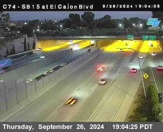 SB 15 at El Cajon Blvd