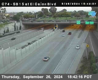 SB 15 at El Cajon Blvd