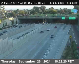 SB 15 at El Cajon Blvd