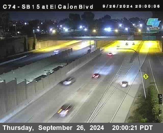 SB 15 at El Cajon Blvd