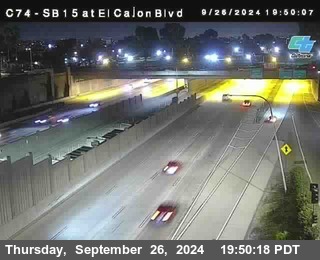 SB 15 at El Cajon Blvd