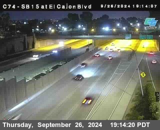 SB 15 at El Cajon Blvd