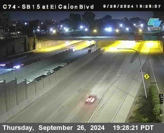 SB 15 at El Cajon Blvd