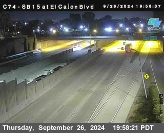 SB 15 at El Cajon Blvd