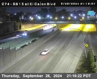 SB 15 at El Cajon Blvd