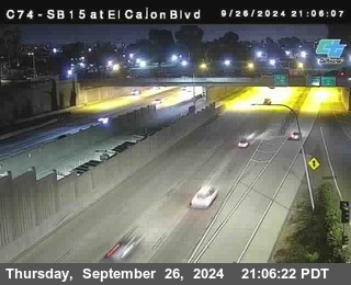 SB 15 at El Cajon Blvd