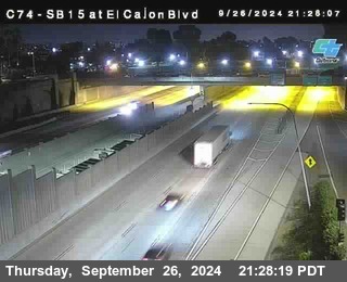 SB 15 at El Cajon Blvd