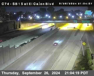 SB 15 at El Cajon Blvd