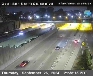 SB 15 at El Cajon Blvd