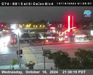 SB 15 at El Cajon Blvd