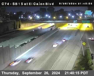 SB 15 at El Cajon Blvd