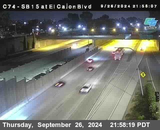 SB 15 at El Cajon Blvd