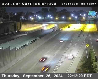 SB 15 at El Cajon Blvd